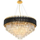 Подвесная люстра NATALI KOVALTSEVA DARIAN 76017/12C GOLD BLACK