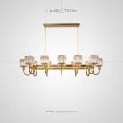 Кольцевые люстры и светильники AIRIN Модель В. 12 плафонов (овал). Lampatron 3476-8525