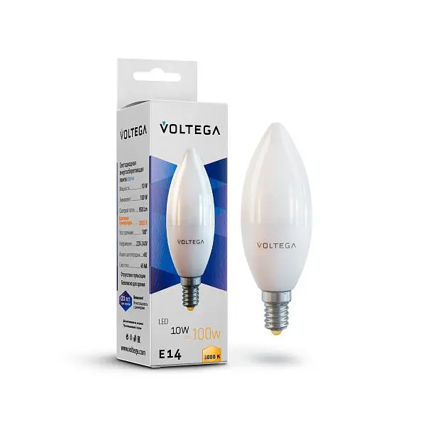 Лампочка Voltega 7241 Candle 10W Лампочка Voltega 7241 Candle 10W