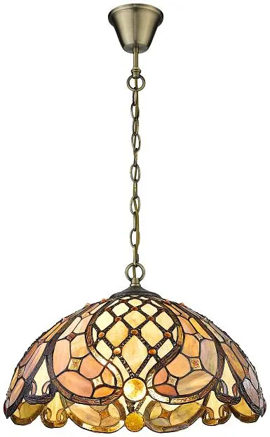 Подвесной светильник Velante 865-806-02 Tiffany