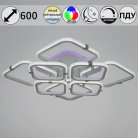 Потолочная люстра Reluce 06321-3.3-4+4A WH+CR (RGB)