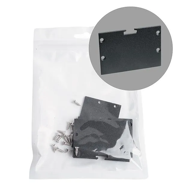 Заглушка без отверстия для профиля CAB257, (комплект 4шт) Feron 52093 LD239