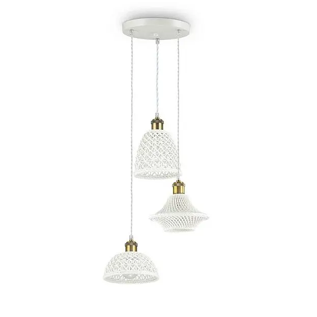 Подвес Ideal Lux Lugano SP3 206875 Подвес Ideal Lux Lugano SP3 206875