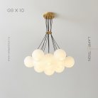 Люстра LILLIS BALL 10 ламп Lampatron 7613-21288