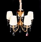 Хрустальная подвесная люстра Lumina Deco LDP 66218-5 VALLERY