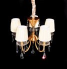 Хрустальная подвесная люстра Lumina Deco LDP 66218-5 VALLERY