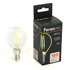 Лампа светодиодная Шарик E14 960LM 6W 175-265V 2700K Feron 51256 LB-1706