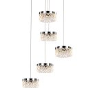 Подвесной светильник Delight Collection MD21020075-5A chrome Diamond cut