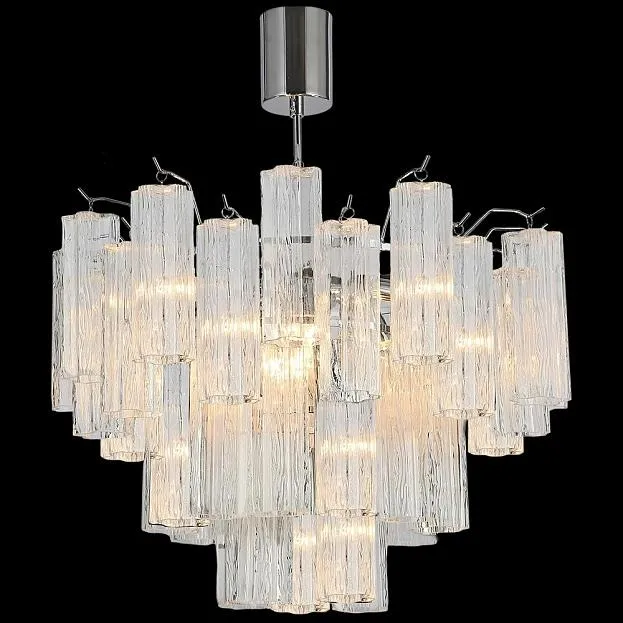 Потолочная люстра ILLUMICO IL0179-8C-39 CR CL Потолочная люстра ILLUMICO IL0179-8C-39 CR CL
