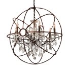 Люстра Delight Collection 5014-D6 rusty Foucault'S Orb