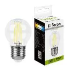 Лампа светодиодная Шарик E27 15W 230V 4000K Feron 38253 LB-515