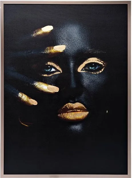 Картина на холсте Garda Decor 89VOR-DARKGIRL-1