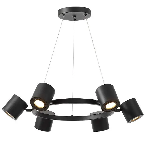 Подвесная люстра Lumina Deco TS P1999-6 BK Lampit Подвесная люстра Lumina Deco TS P1999-6 BK Lampit