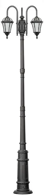 Наземный фонарь Oasis Light 95210SB 10 down E7 Bl ROMA S Наземный фонарь Oasis Light 95210SB 10 down E7 Bl ROMA S