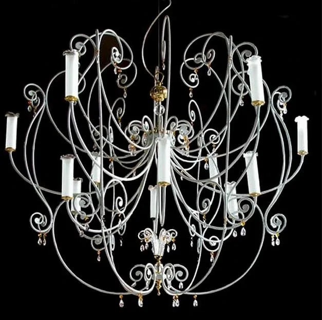 Подвесная люстра Reccagni Angelo Bellart 12L