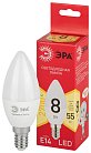 Лампочка светодиодная ЭРА LED B35-8W-827-E14 R