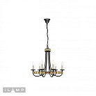 Подвесная люстра iLamp 10190-6P BK Dream