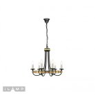 Подвесная люстра iLamp 10190-6P BK Dream
