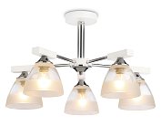 Потолочная люстра Ambrella light TR9093/5 WH/CH