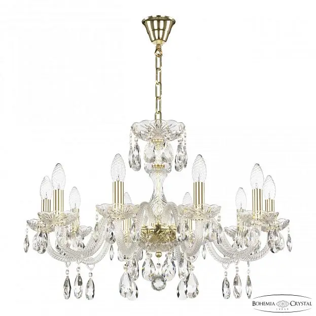 Люстра хрустальная Bohemia Ivele Crystal 117/10/240 G Люстра хрустальная Bohemia Ivele Crystal 117/10/240 G