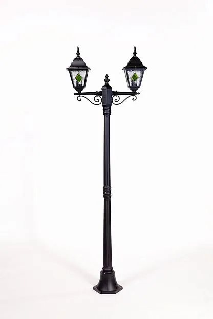 Наземный фонарь Oasis Light 79908MAlgG Bl QUADRO M lead GLASS