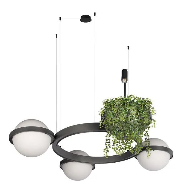 Подвесной светильник Loft IT 10121/3 Dark grey Jardin