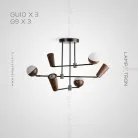 Люстра TAHVO 6 ламп Lampatron 6882-18838