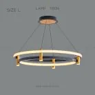 Кольцевые люстры и светильники GISELLA Размер L Lampatron 4754-12021