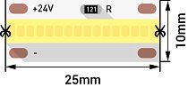 Светодиодная лента DesignLed DSG-FOB-640-24-NW-33 LUX