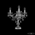 Настольная лампа Bohemia Ivele Crystal  1415L/3/141-39 Ni