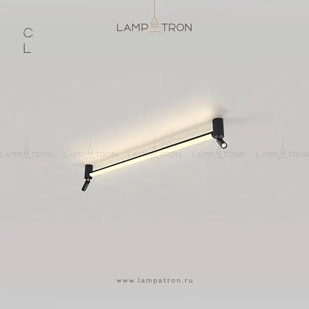 Потолочный светильник FORCE Тип С. Размер L. Цвет Черный Lampatron 4163-10308 Потолочный светильник FORCE Тип С. Размер L. Цвет Черный Lampatron 4163-10308
