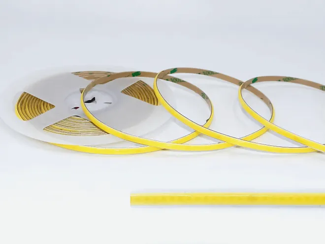 Лента светодиодная 5мм, 8Вт/м Открытая (IP20), 6000K, 24В, 3М, SWG-COB384-24-8-W 00-00047926