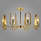 Люстра на штанге Defense Oval Gold ImperiumLoft 143908-22 40.2495