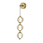 Настенный светильник Delight Collection OB2437 brass/clear OD2437