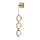 Настенный светильник Delight Collection OB2437 brass/clear OD2437