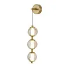 Настенный светильник Delight Collection OB2437 brass/clear OD2437