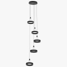 Подвесной светильник Чёрный LED Citilux CL719051 Дуэт