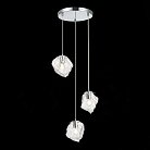 Светильник подвесной Хром/Прозрачный E14 3*40W ST Luce SL1175.103.03 Portici