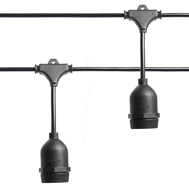 Гирлянда на подвесах Feron 41826 CL50-13-1 Евро белт-лайт 230V IP65 13м