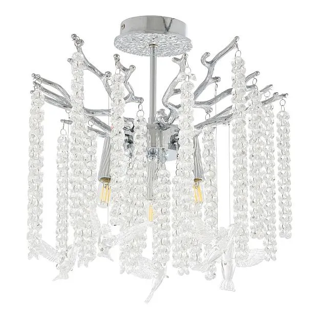 Люстра Arte Milano 230111.360.3.E14.C1 CW BRD-Clear Веточка