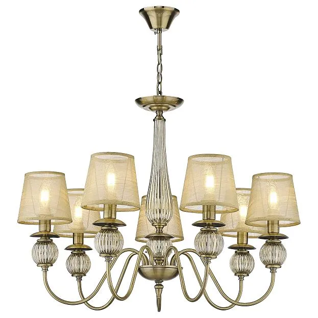 светильник подвесной, E14, 7x40W Velante 302-503-07 Классический стиль