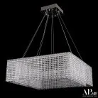 Люстра светодиодная хрустальная APL LED SH04.71.A.Ni.4000 Sicilia