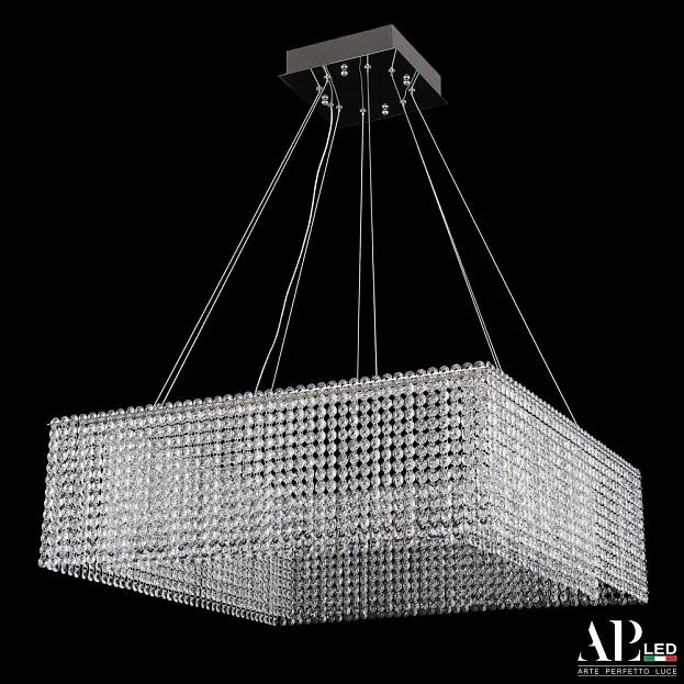 Люстра светодиодная хрустальная APL LED SH04.71.A.Ni.4000 Sicilia Люстра светодиодная хрустальная APL LED SH04.71.A.Ni.4000 Sicilia