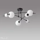 Люстра на штанге iLedex 6827-6 BK+WH EPICAL