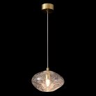 Светильник подвесной Crystal Lux FORMLESS SP1 TRANSPARENT