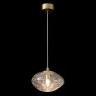 Светильник подвесной Crystal Lux FORMLESS SP1 TRANSPARENT