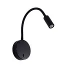 Гибкий светильник черный LED 3Вт 55см Zortes ZRS.19108.3 NIKKY