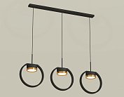 Подвесной светильник Ambrella light XB9107103/3 SBK/PYG