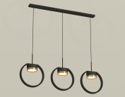 Подвесной светильник Ambrella light XB9107103/3 SBK/PYG