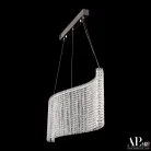 Люстра светодиодная хрустальная APL LED SH07.100.A.Ni.4000 Sicilia